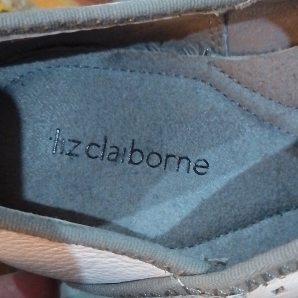 Liz Claiborne 9.5 Riva leather upper trainers - Picture 3 of 8